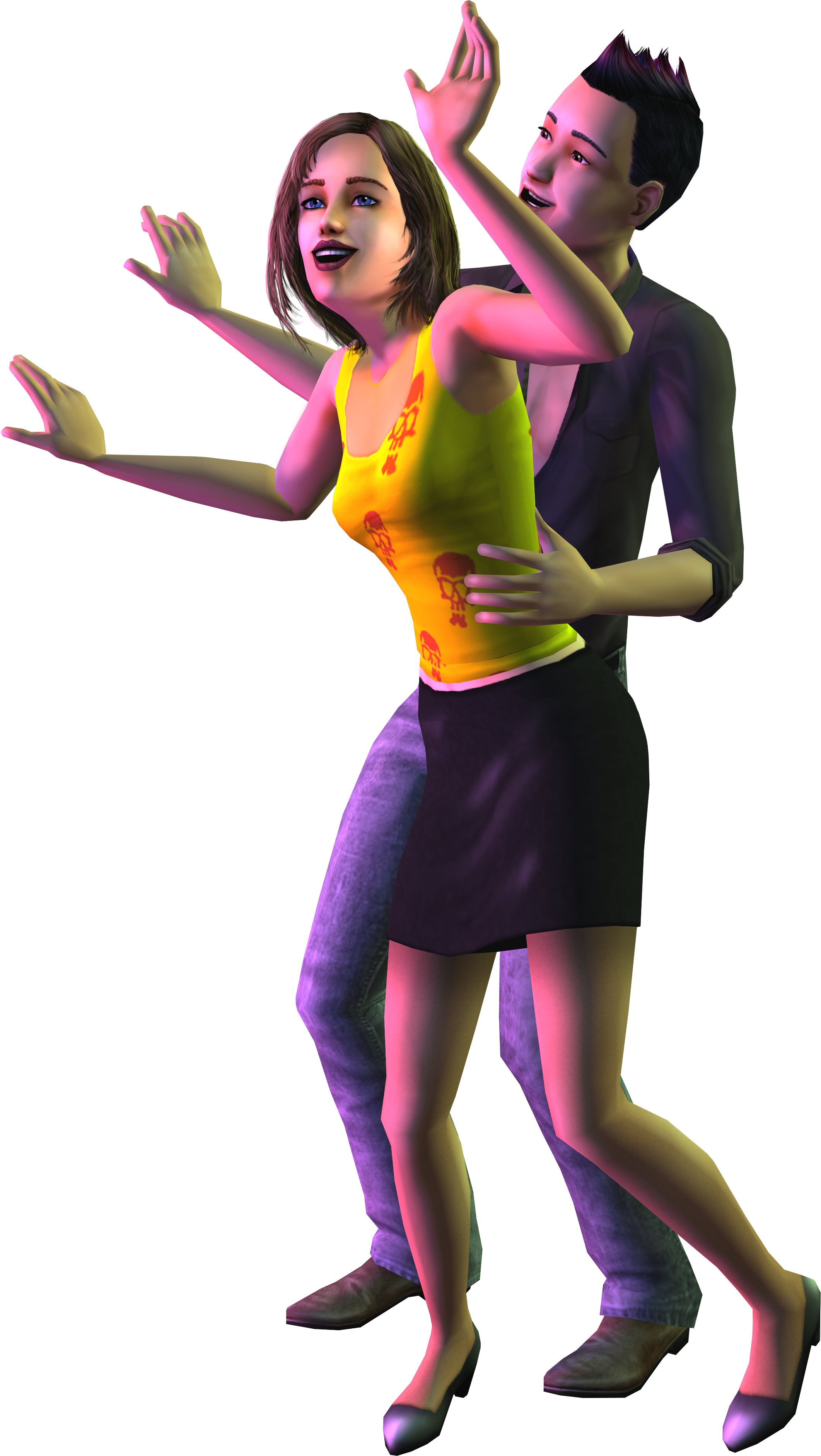 Nightren1 Nightren5 Nightren4 Nightren3 - Sims Png (2123x3763), Png Download