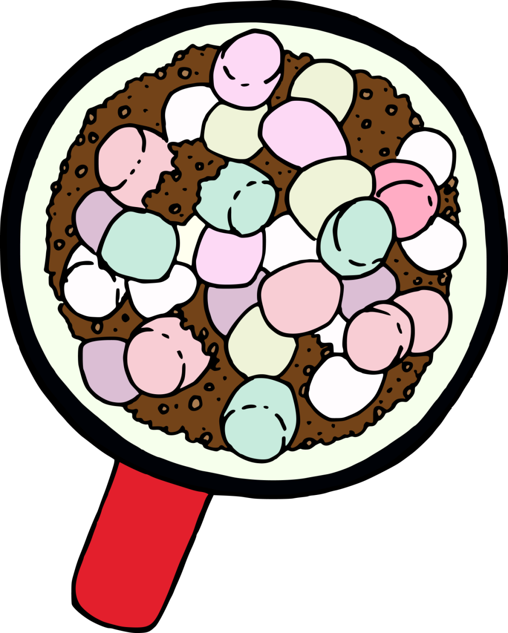 Hand-painted Coffee Hot Drink Overlook Winter Transparent - Coffee (1024x1275), Png Download