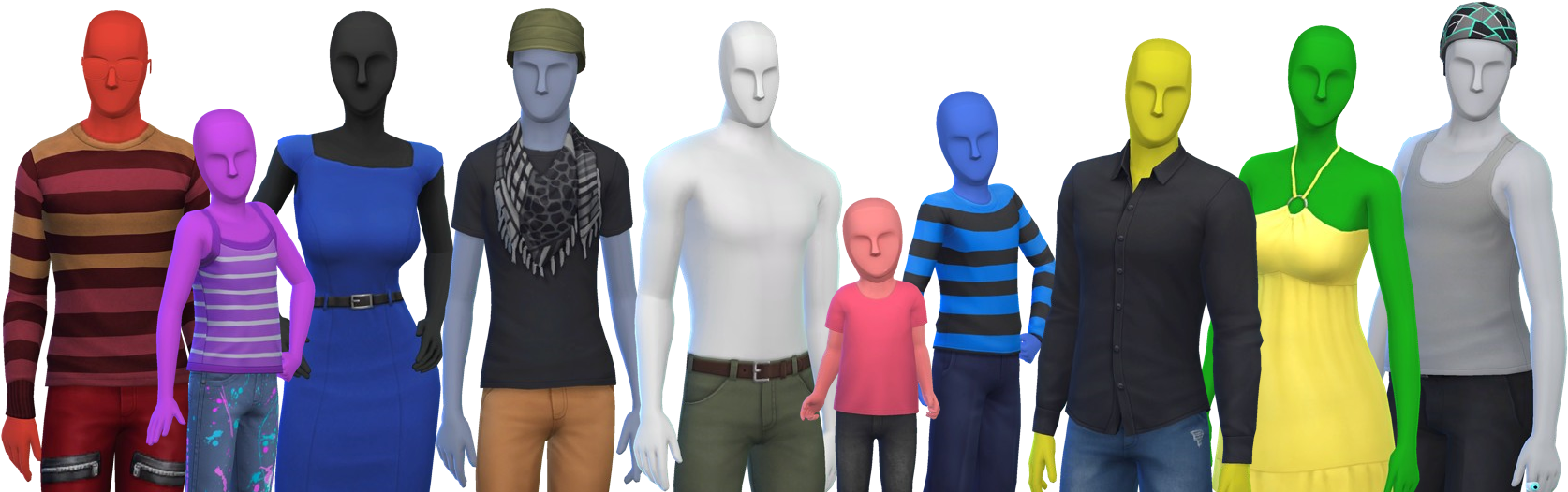 22 - Mannequin (1684x640), Png Download