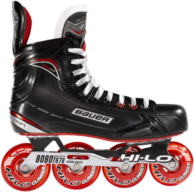 Bauer Xr300 Inline Roller Skates - Bauer Vapor X400r Inline Skates (752x718), Png Download