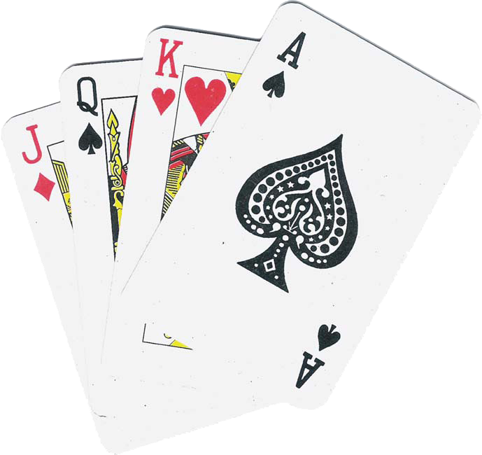 First Ace To The Last Joker - Playing Cards (689x650), Png Download