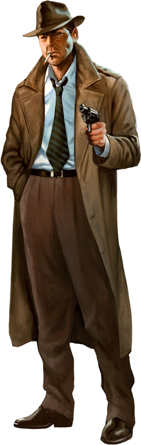 The Career Path That I Am Looking For Is Being A Detective - Police Detective Png (389x938), Png Download