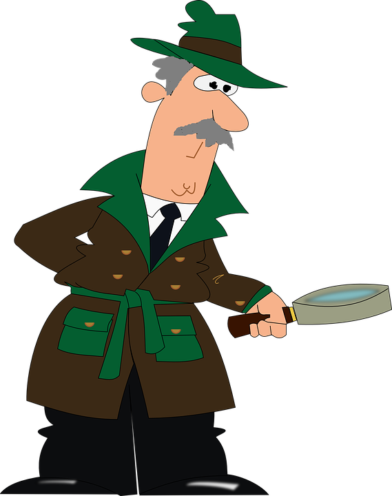 Small - Detective Clipart Png (474x599), Png Download