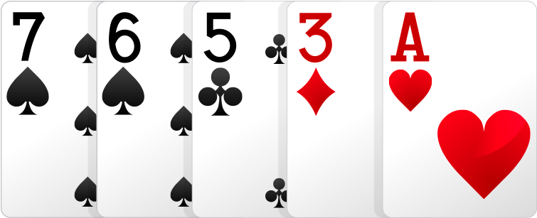 In The Event Of A Tie - Carta Mais Alta No Poker (754x424), Png Download