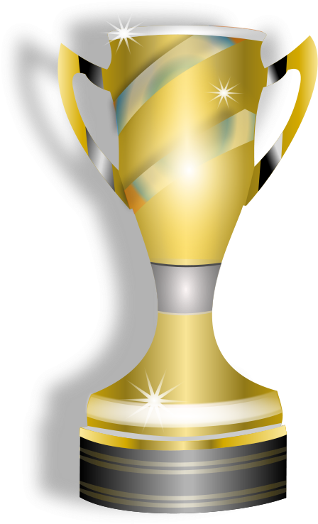 Trophy Clipart Prize - Father's Day 2018 Date (566x800), Png Download