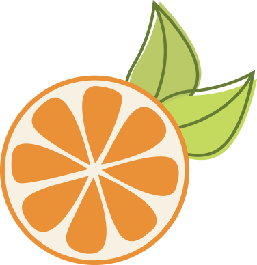 Clip Art Library Huge Freebie Download - Orange Patch (376x388), Png Download