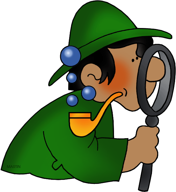 Pipe Clipart Detective Png Royalty Free Library - Detective Clip Art (612x648), Png Download