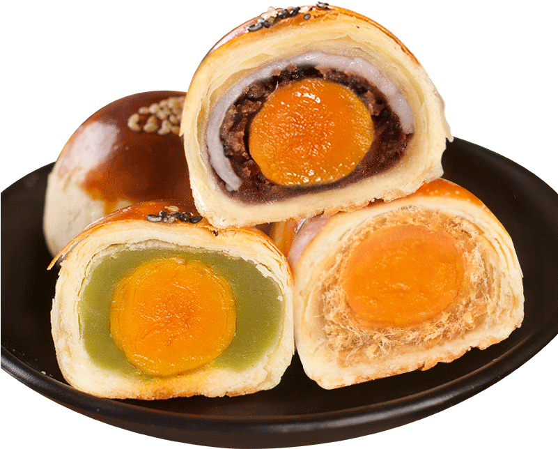 Taste Flavored Egg Yolk Crispy Salted Duck Yolk 2 Boxes - 知味 观 莲 蓉 肉松 蛋黄 酥 (800x800), Png Download