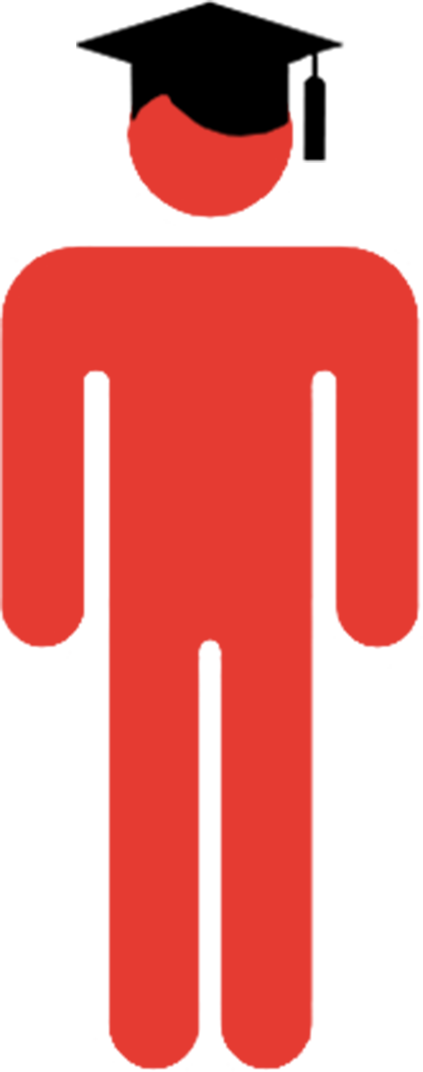 The Sae Alumni Association Is A Global Network Of Graduates - Man Clipart Red (831x2107), Png Download