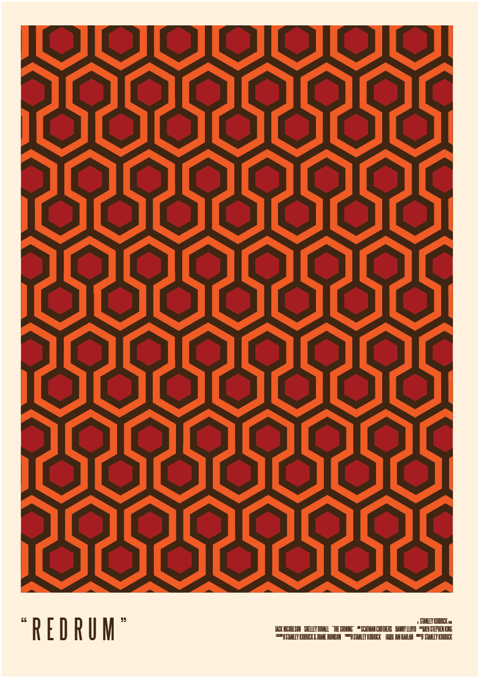 The Shining By Sara Cane, Via Behance - Shining Carpet Pattern (600x718), Png Download