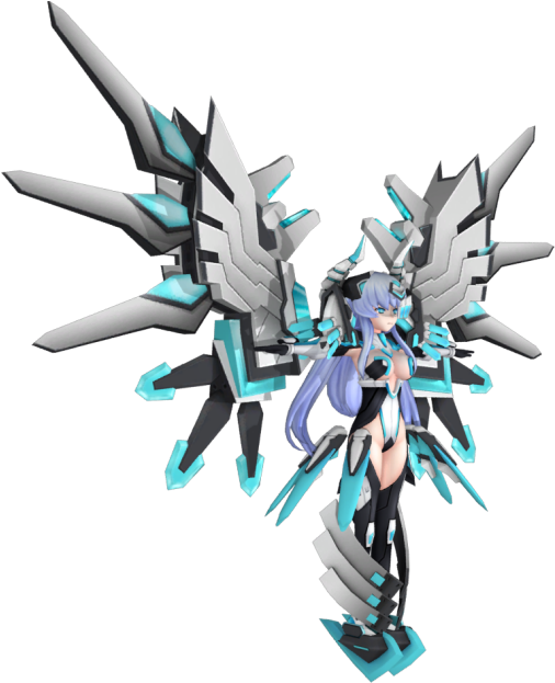 Download Zip Archive - Neptunia Rei Ryghts (750x650), Png Download