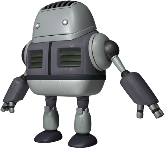 My Animation Showreel - Robot (1024x617), Png Download