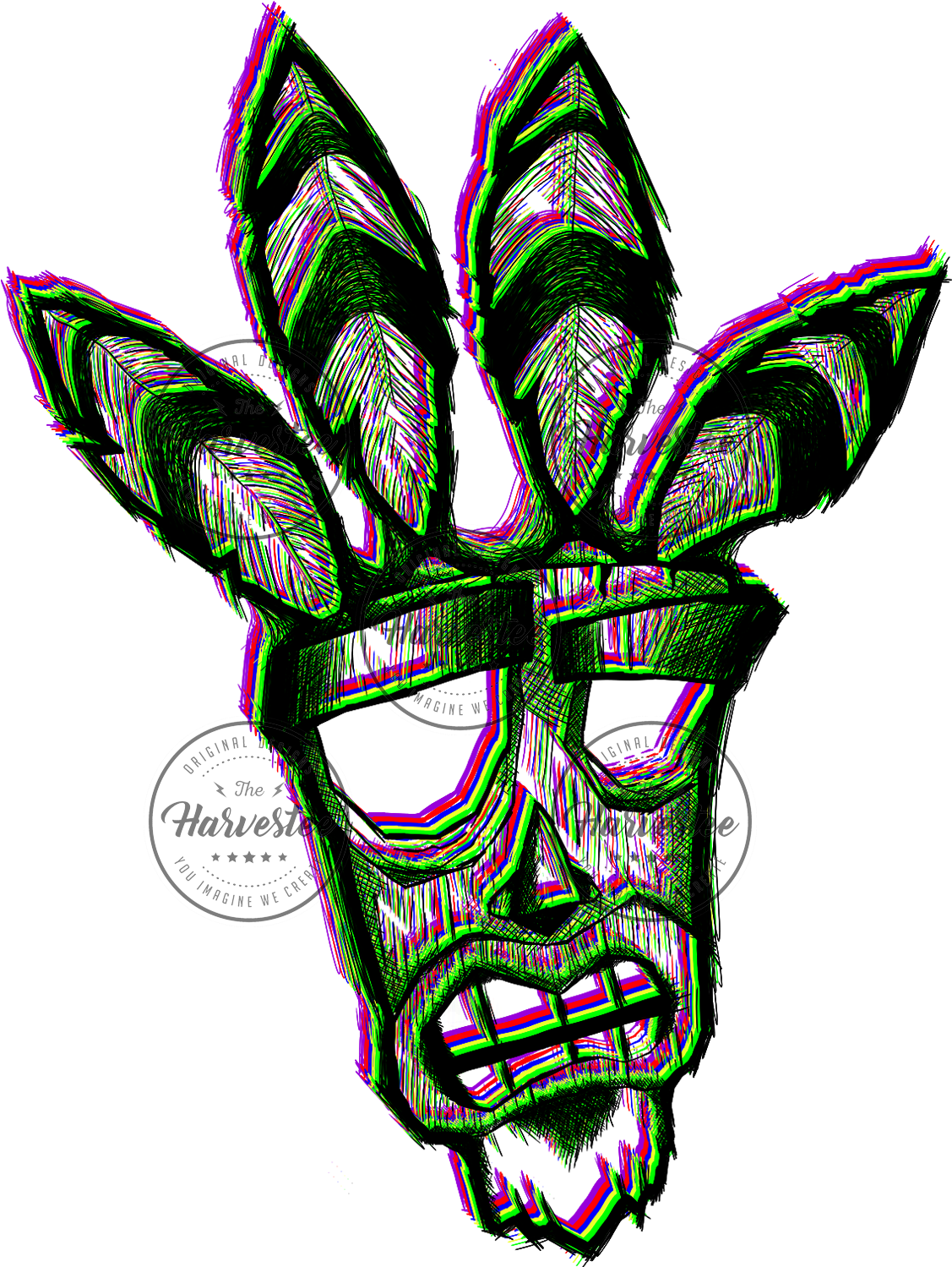 Aku Aku - Illustration (1500x1500), Png Download