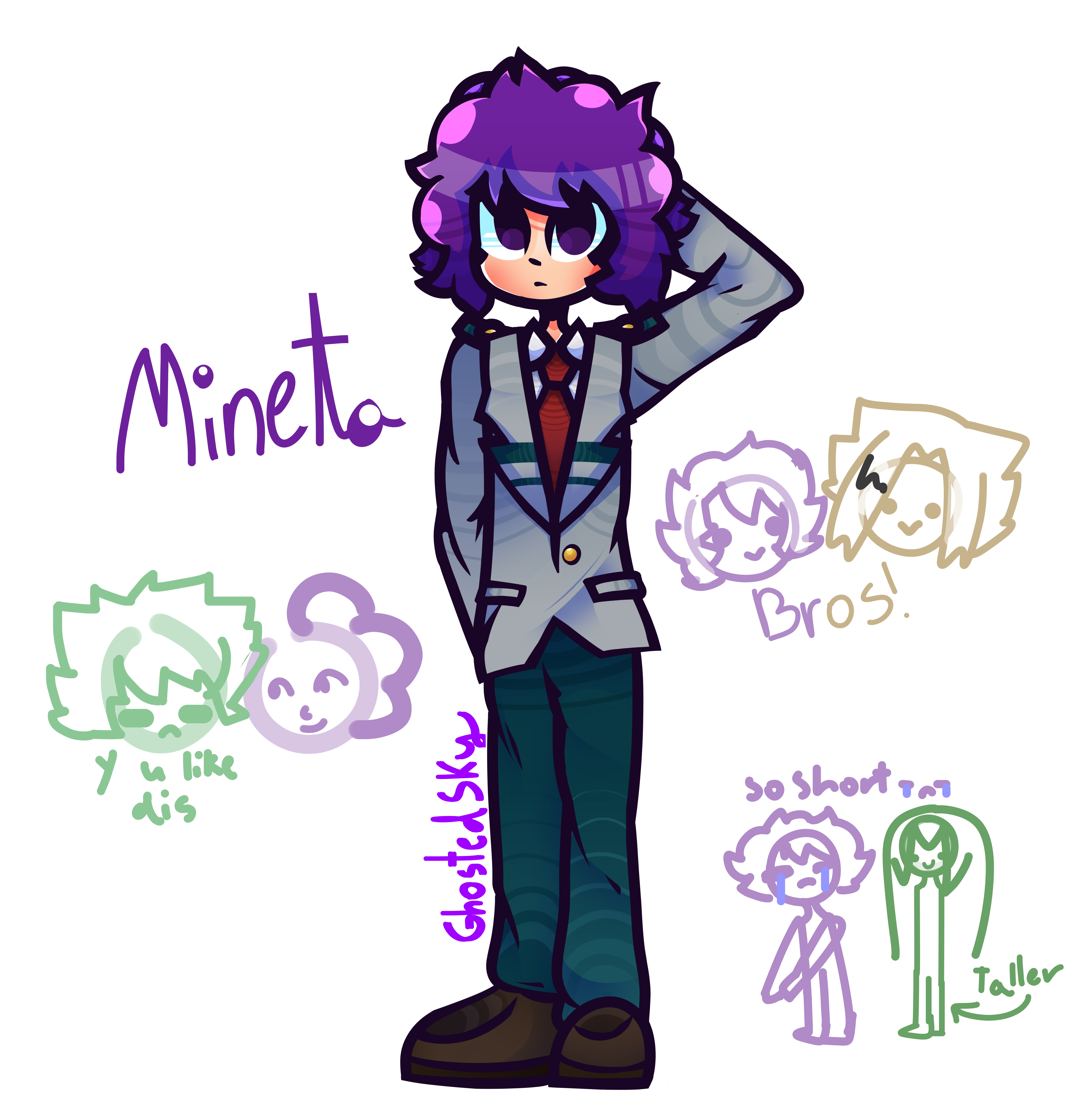 Artworkmineta Reimagined By Meh - Cartoon (6000x6000), Png Download