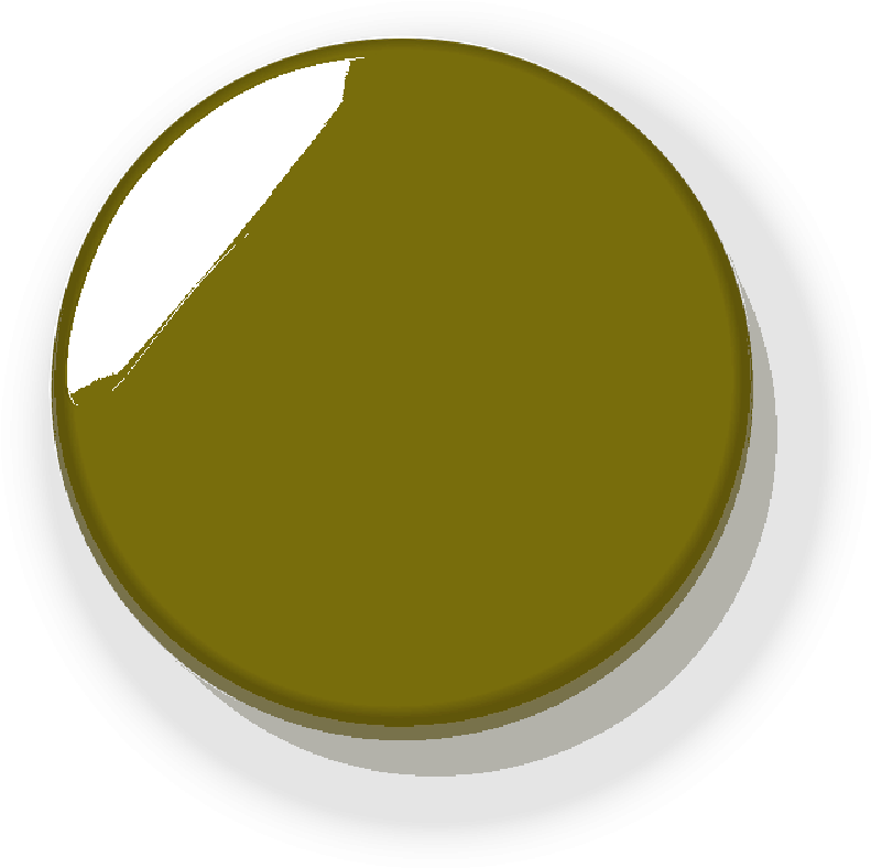 Icon Yellow Button Stone Gem Glossy - Circle (800x800), Png Download