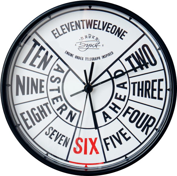 Order - Telegraph - Wall Clock (679x678), Png Download