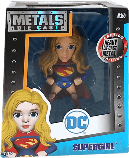 1 Of - Metals Die Cast Supergirl M360 (600x600), Png Download