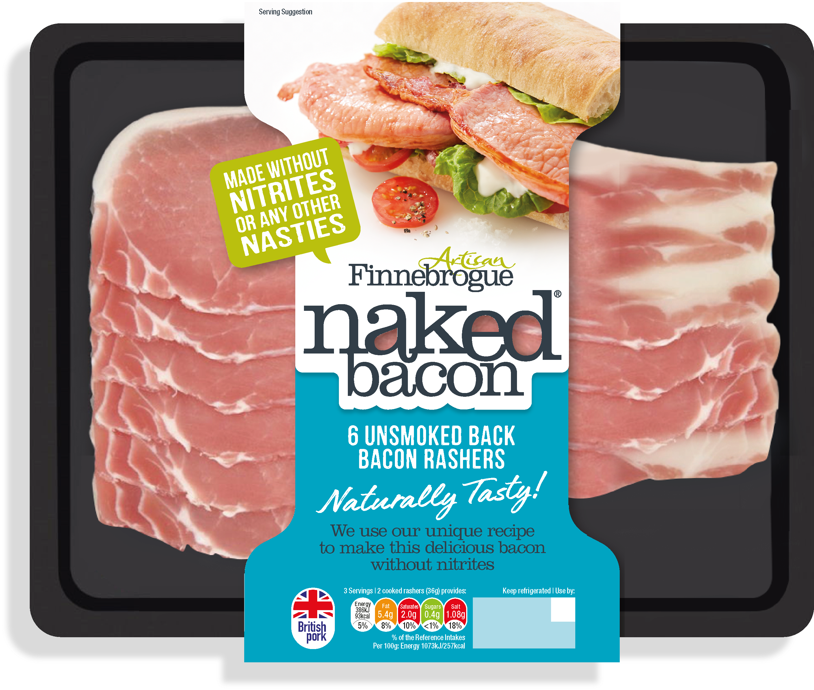 Bacon Packet (3426x2600), Png Download