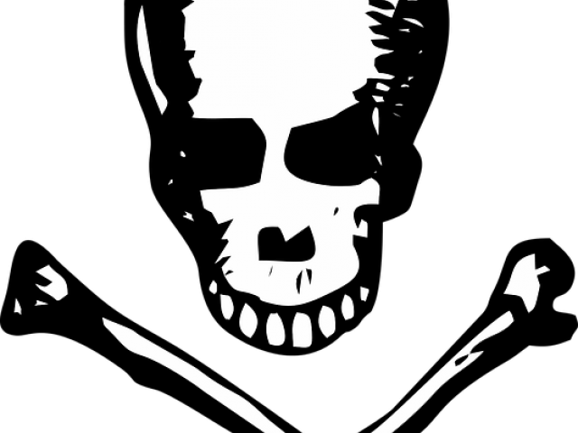 Toxic Clipart Halloween Skeleton Head - Skull (640x480), Png Download