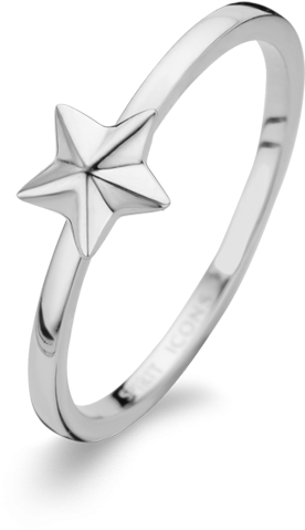 Spirit Icons Star, Silver Ring - Engagement Ring (720x720), Png Download