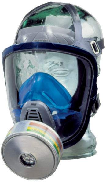 Msa Full Face Gas Mask - Nose Mask For Fumigation (592x592), Png Download