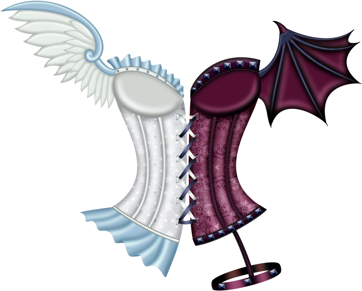 Pin By 𝔇𝔢𝔞𝔡𝔭𝔬𝔬𝔩'𝔰 𝓗𝔞𝔴𝑘𝔢𝑦𝔢 On My Style - Corset (1280x1040), Png Download