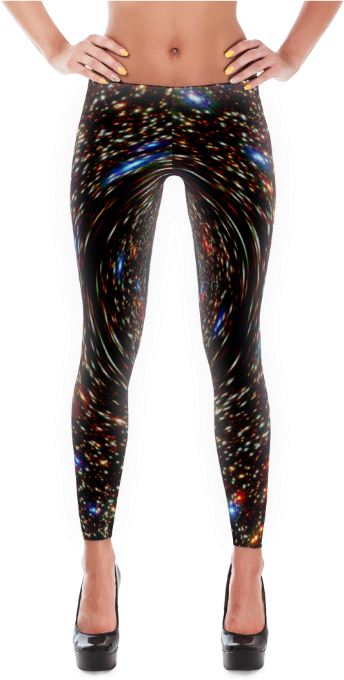 Black Hole Leggings - Red Flame Leggings (1000x1000), Png Download