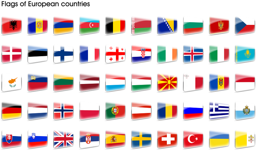 European Union Flag - Europe (960x582), Png Download