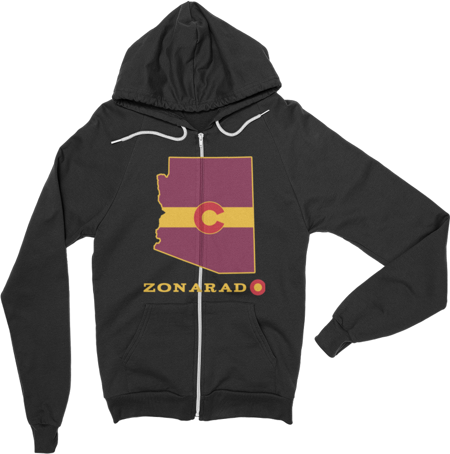 Black Unisex Hoodie - Sweatshirt (1000x1000), Png Download