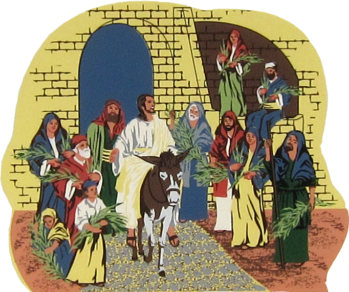 Triumphal Entry Matthew 21 (699x573), Png Download