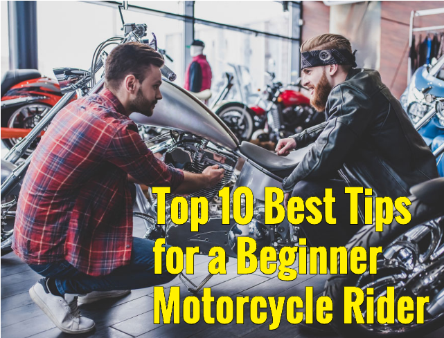 Top 10 Best Tips For A For Beginner Motorcycle Rider - Hombres Con Motos (640x640), Png Download