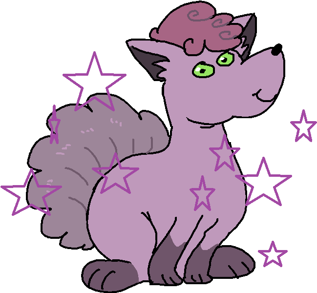 Alolan Vulpix - Dibujos De Los Increibles (671x628), Png Download