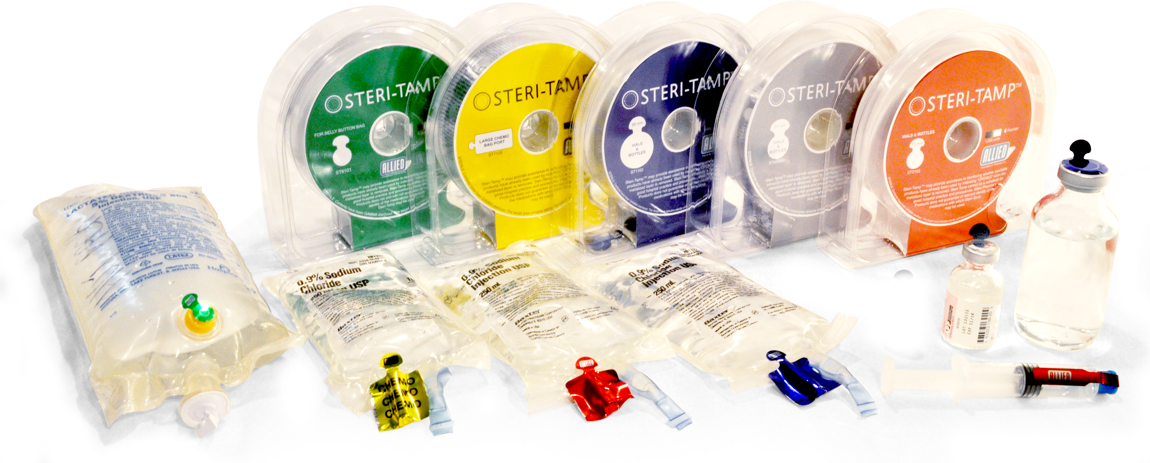Steri Tamp® Sterile Tamper Evident Seals - Box (3879x1574), Png Download