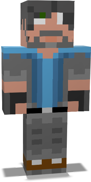 Thinknoodles - Thinknoodles Minecraft Skin (833x625), Png Download