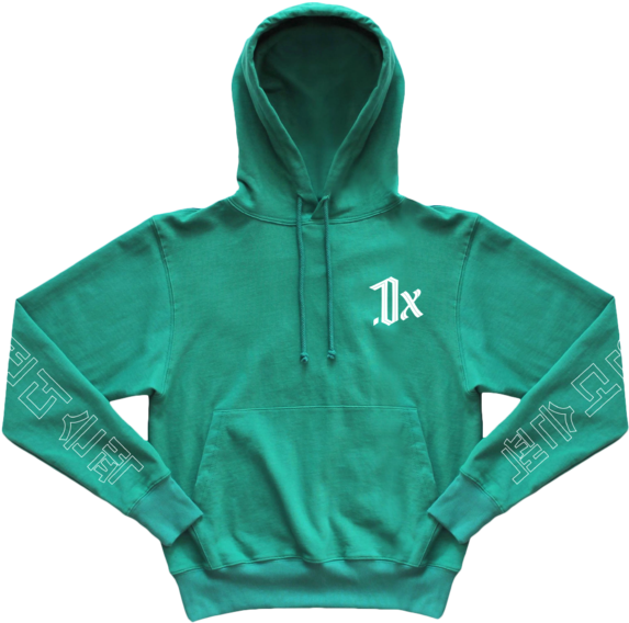 Ox Teal Pullover Hoodie Digital Album - Hoodie (600x600), Png Download