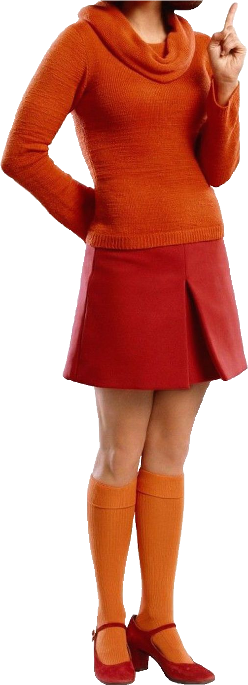 Velma Dinkley (516x1392), Png Download