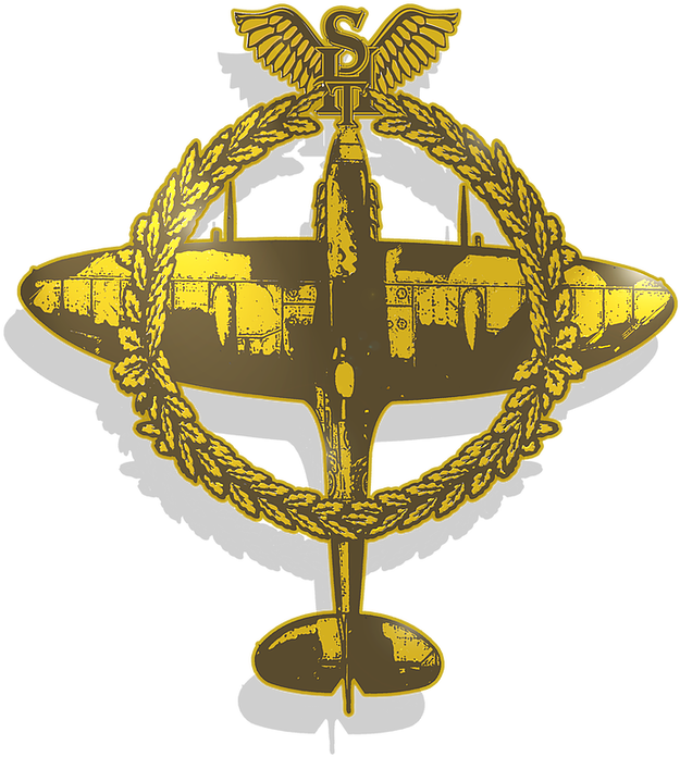 Spitfire Heritage Gin - Crest (769x769), Png Download