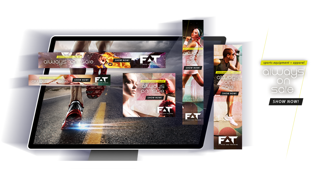Web Banner Design Fitness Training - Flyer (1246x552), Png Download