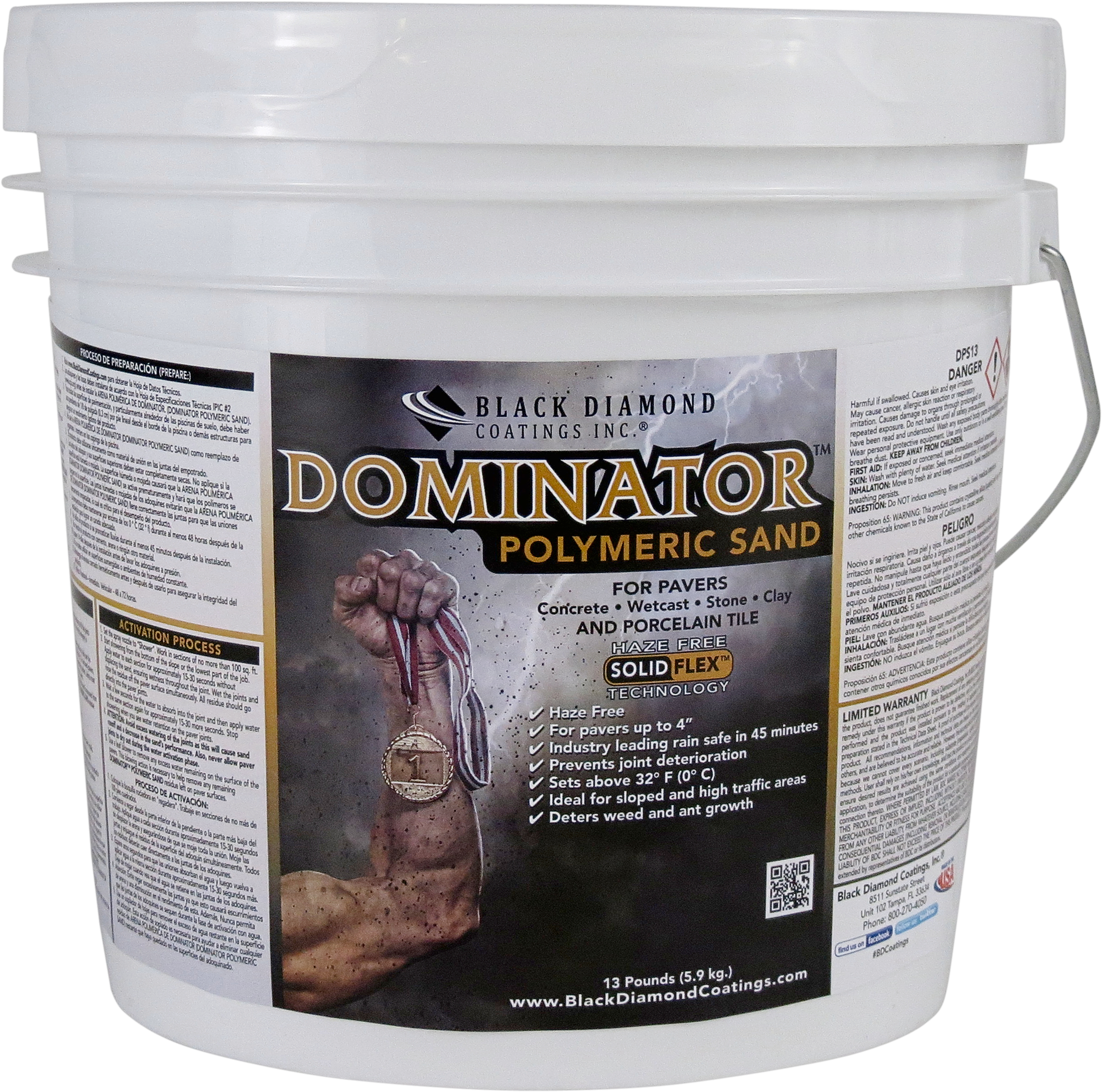 Dominator Polymeric Sand Joint Stabilizing For Pavers - Rat (1024x768), Png Download