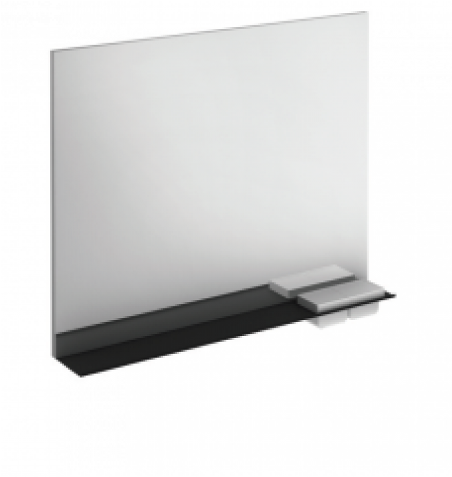 Edge 90cm Mirror Mirrors - Led-backlit Lcd Display (800x800), Png Download