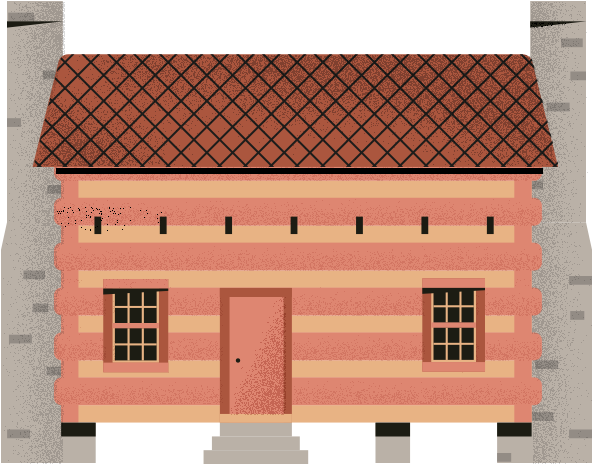 Lane House, 1718, North Carolina - House (800x800), Png Download