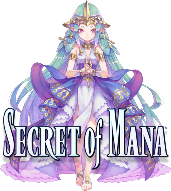 Originally Released In 1993 For The Snes, Secret Of - Secret Of Mana Ps4 Water Palace (582x668), Png Download
