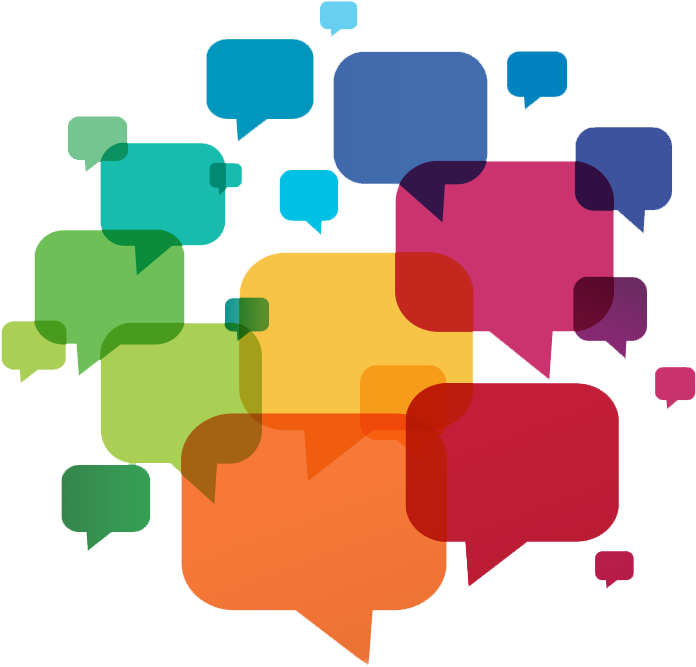 Chat-bubbles - Comentarios Png Youtube (737x697), Png Download