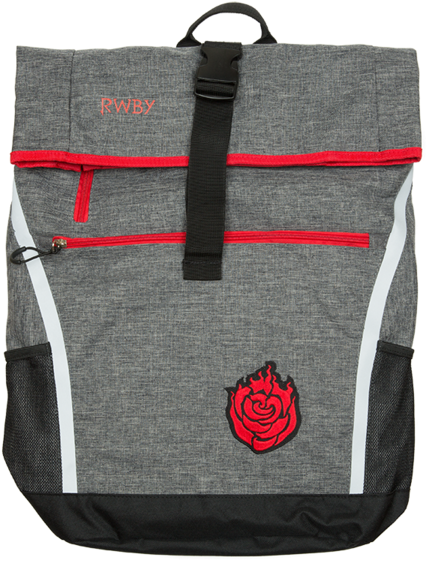 Rwby Foldover Backpack (600x600), Png Download