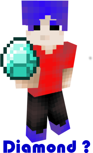 Xcpng - Minecraft Diamond (640x640), Png Download