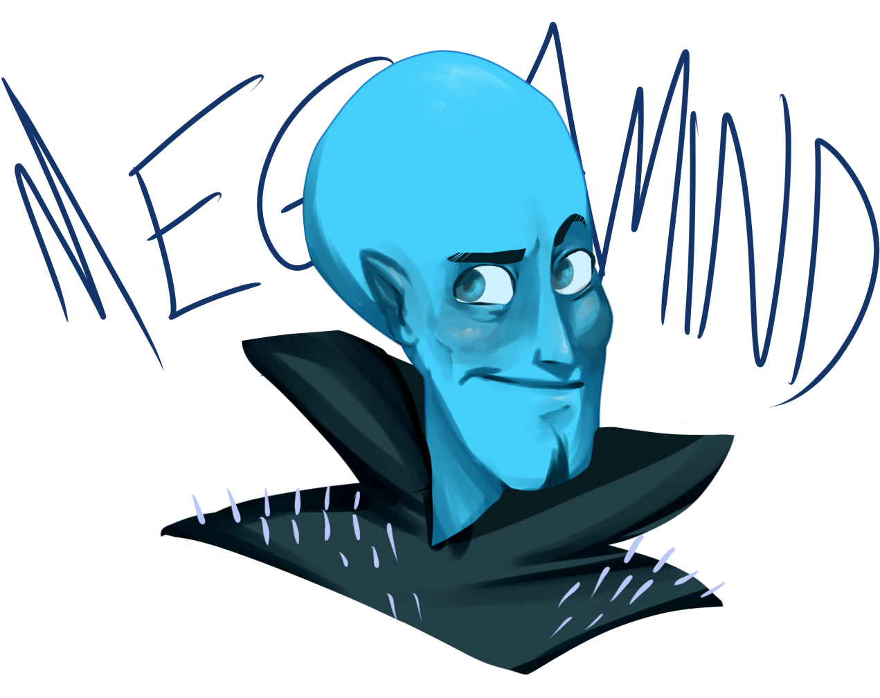 “ Sometimes I Miss The Times When All I Drew Was Megamind - Illustration (1280x1007), Png Download