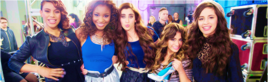 Fifth Harmony Khloe Kardashian Cece Frey Carly Rose - Girl (1280x279), Png Download