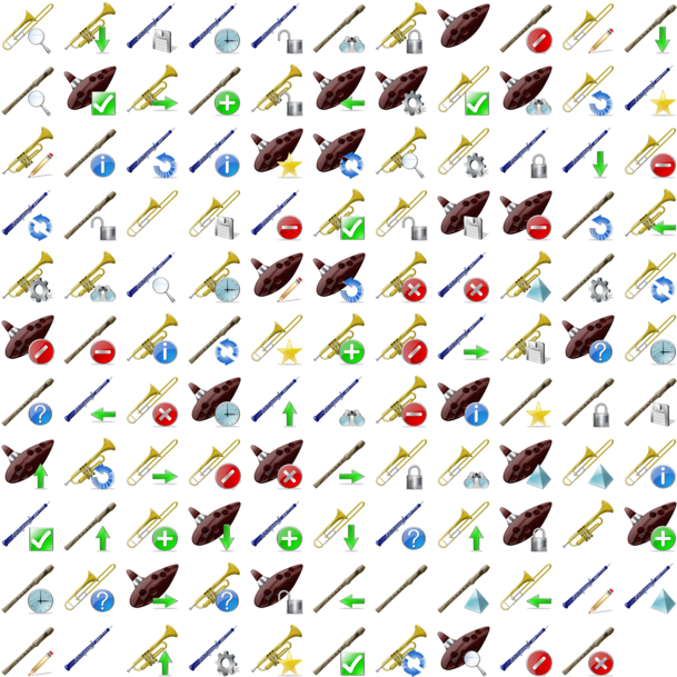 Wind Instruments Icon Pack By Iconshock - Collection (616x616), Png Download