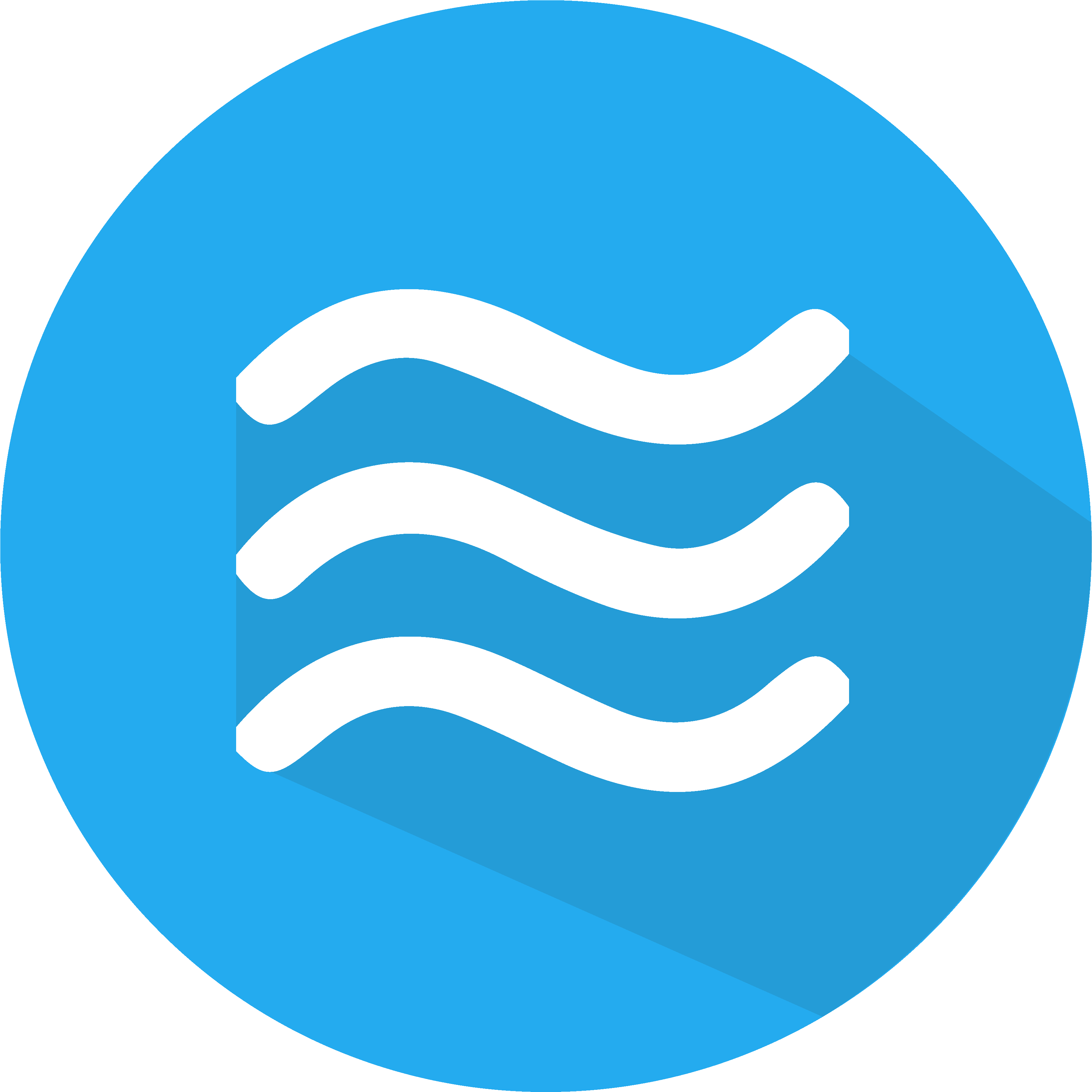 Digicollect Wind Icon - Wind Wave (4167x4167), Png Download