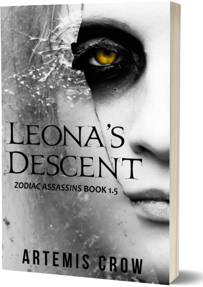 Leona's Descent By Artemis Crow - Poster (683x1024), Png Download